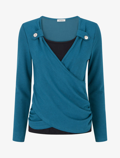 Pull fin trompe-l&
