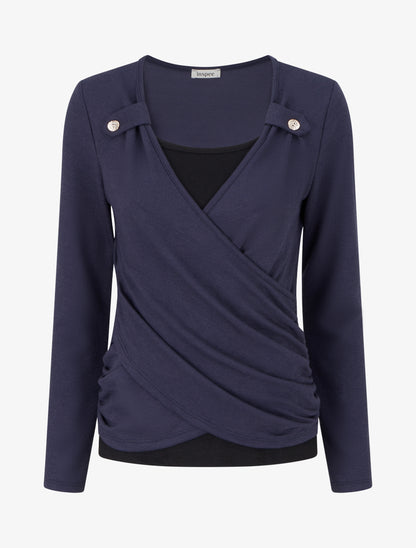 Pull fin trompe-l&