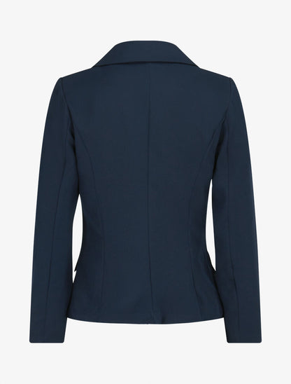 Veste cintrée à zip - Marine - 2