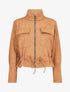 Veste souple en suédine - Camel - 4