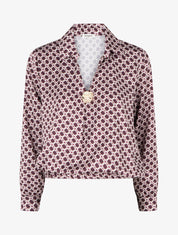 Blouse satinée imprimé 70&