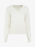 Pull uni à boutons décoratifs - Écru - 1