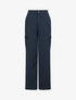 Pantalon droit à poches - Marine - 1