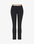 Pantalon droit uni - Noir - 1
