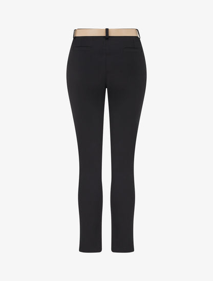 Pantalon droit uni - Noir - 2