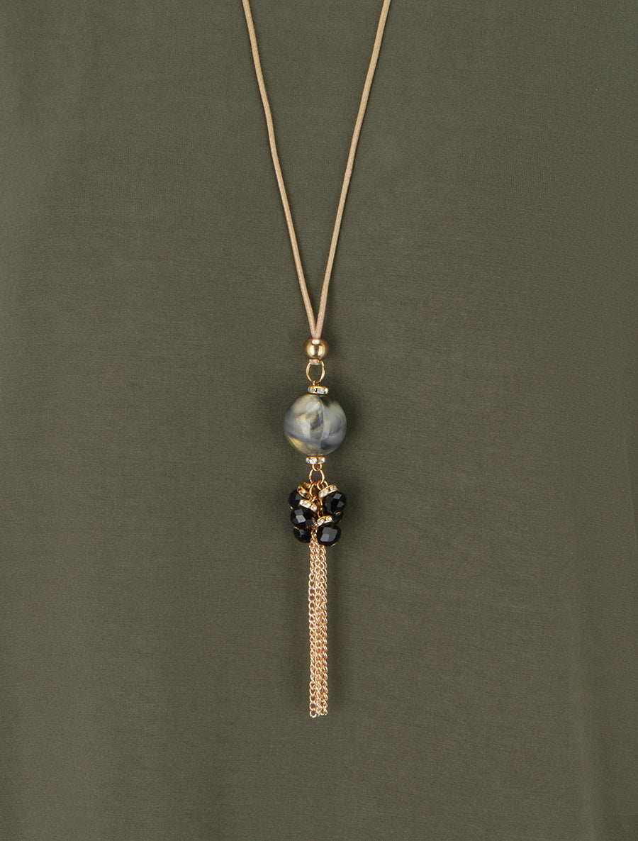 Top uni à manches courtes - Kaki - 3