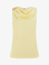 Top sans manches à bijou texturé - Jaune - 1