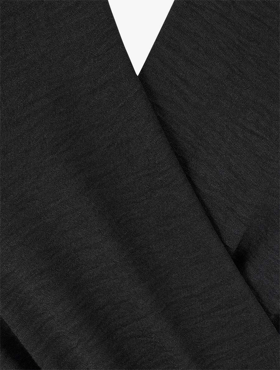 Combinaison droite à manches courtes - Noir - 3