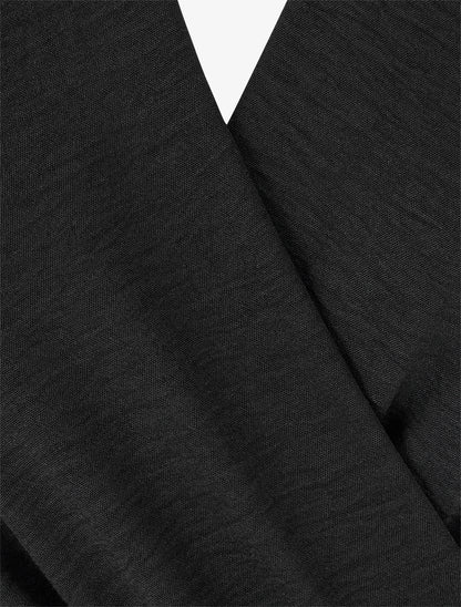 Combinaison droite à manches courtes - Noir - 3