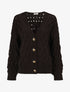 Gilet uni boutonné - Noir - 5