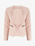 Veste droite à poches zippées - Rose - 1