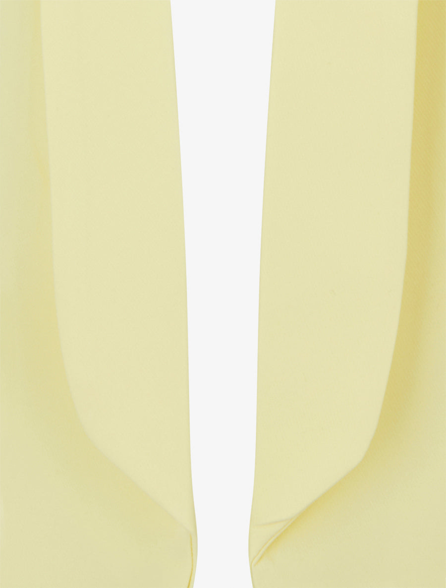 Blazer uni à manches longue - Jaune citron - 3