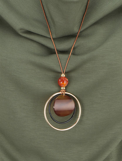 Top manches courtes à col bénitier - Kaki - 3