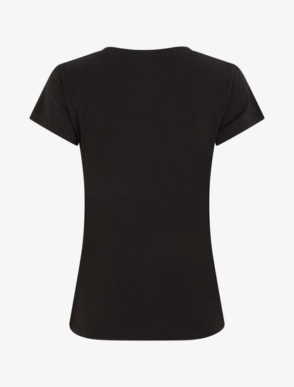 T-shirt à motif scooter strassé - Noir - 2