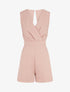 Combishort sans manches à dos ouvert - Rose - 1