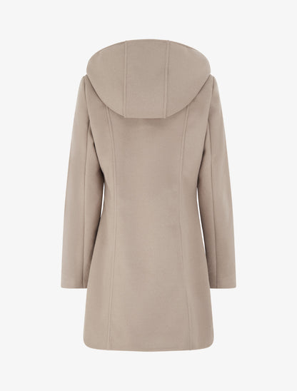 Duffle-coat droit long - Taupe - 2