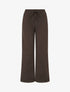 Pantalon style jogging - Chocolat - 1