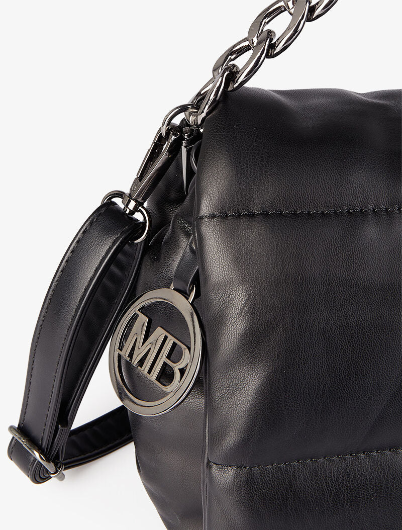 Sac besace Eryne - Noir - 4