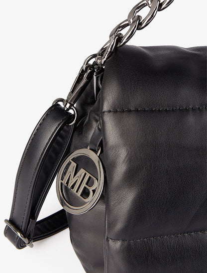 Sac besace Eryne - Noir - 4