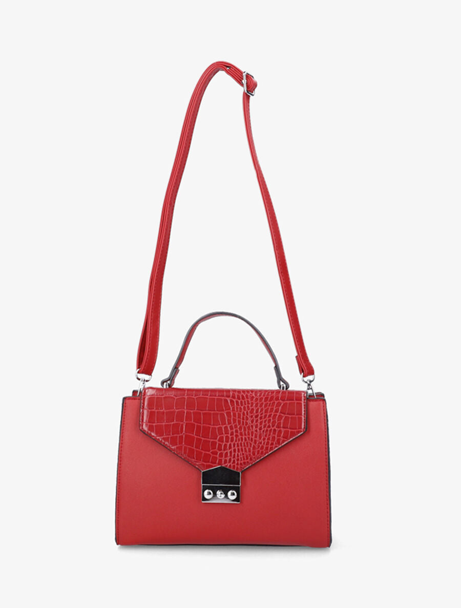 Sac besace Sheila - Rouge - 3