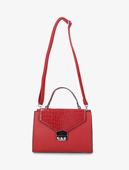 Sac besace Sheila - Rouge - 3