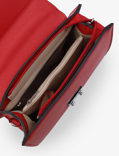 Sac besace Sheila - Rouge - 4