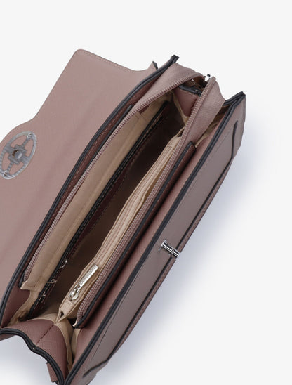 Sac besace Sally - Vieux rose - 4