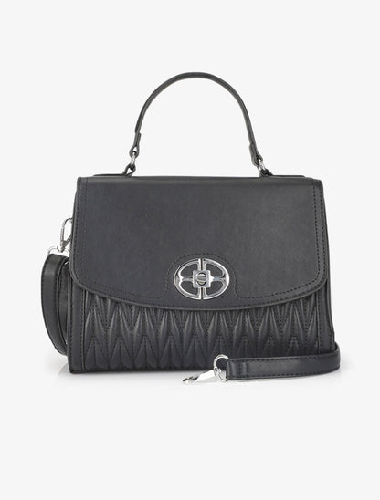 Sac à main Brenda - Noir - 6