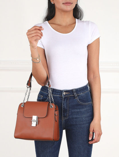 Sac besace Sydney - Camel - 5