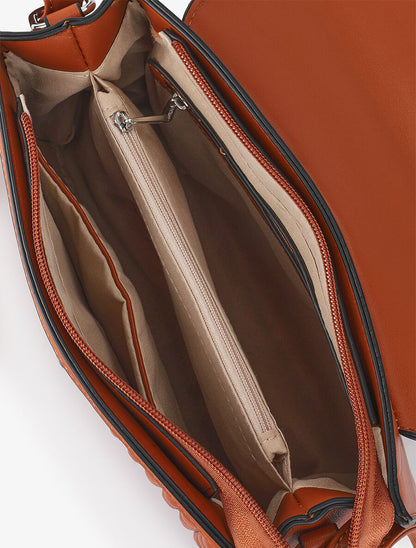 Sac besace Amanda - Camel - 4