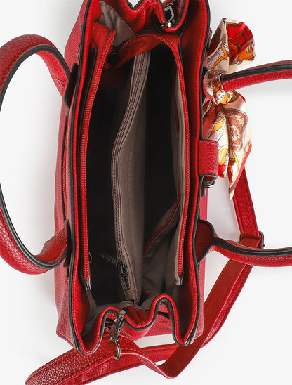 Sac à main Rosalba - Rouge - 4