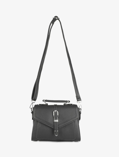 Sac besace Veronica - Noir - 3