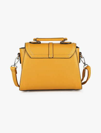 Sac besace Veronica - Jaune moutarde - 2