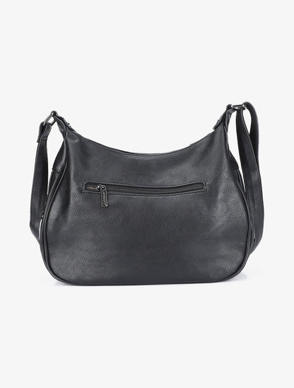 Sac besace Valeria - Noir - 2