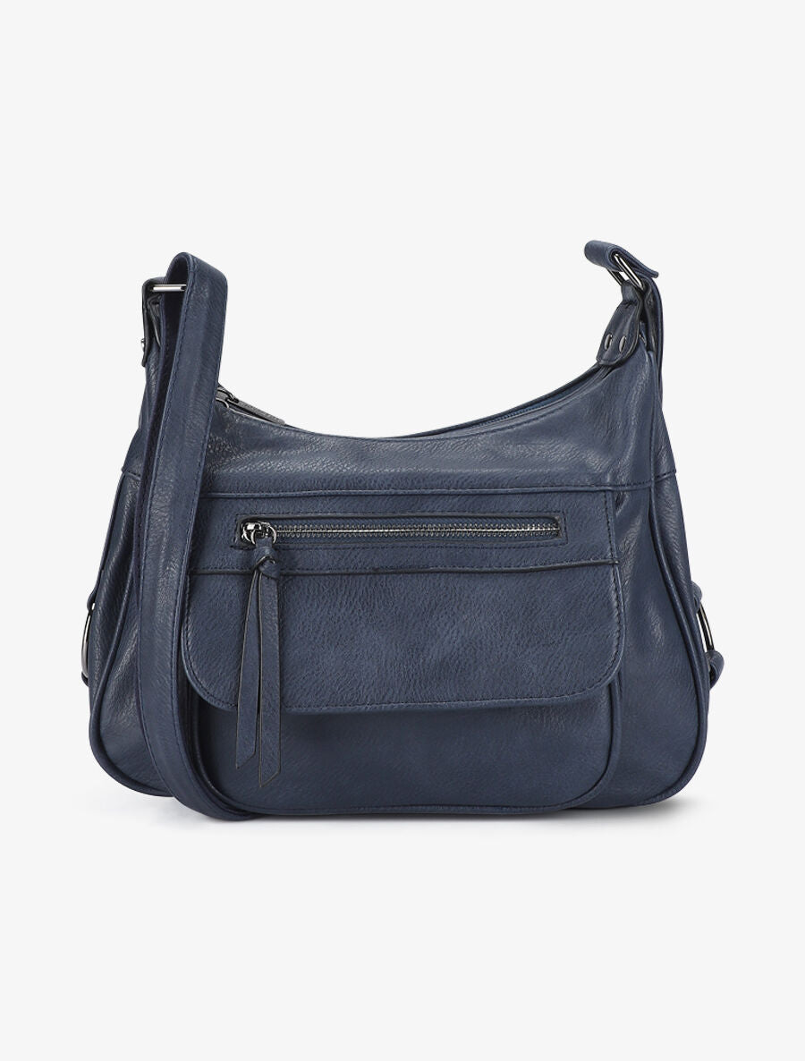 Sac besace Valeria - Marine - 5