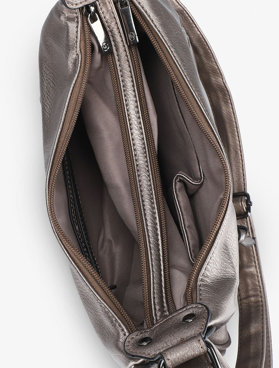 Sac besace Valeria - Bronze - 4