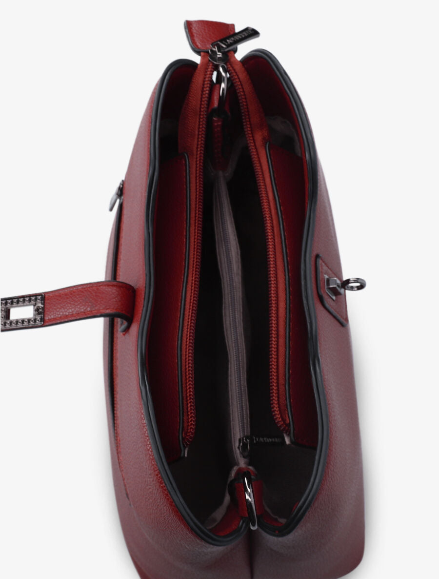 Sac à main Jayna - Rouge - 4