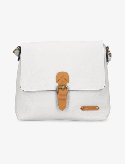 Sac bandoulière Ilyanna - Blanc - 5