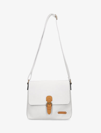 Sac bandoulière Ilyanna - Blanc - 3