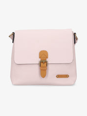 Sac bandoulière Ilyanna - Rose - 5