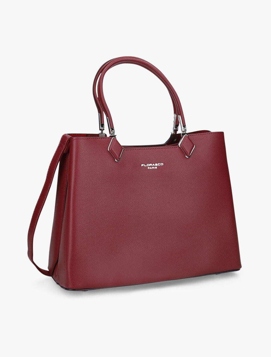 Sac à main Virginie - Rouge - 3
