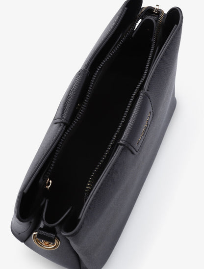 Sac bandoulière Mélinda - Noir - 4