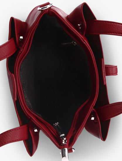 Sac bandoulière Erika - Rouge - 4