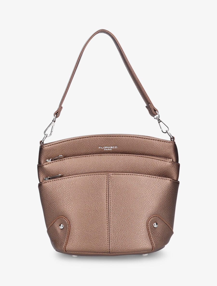 Sac bandoulière Aymie - Bronze - 1
