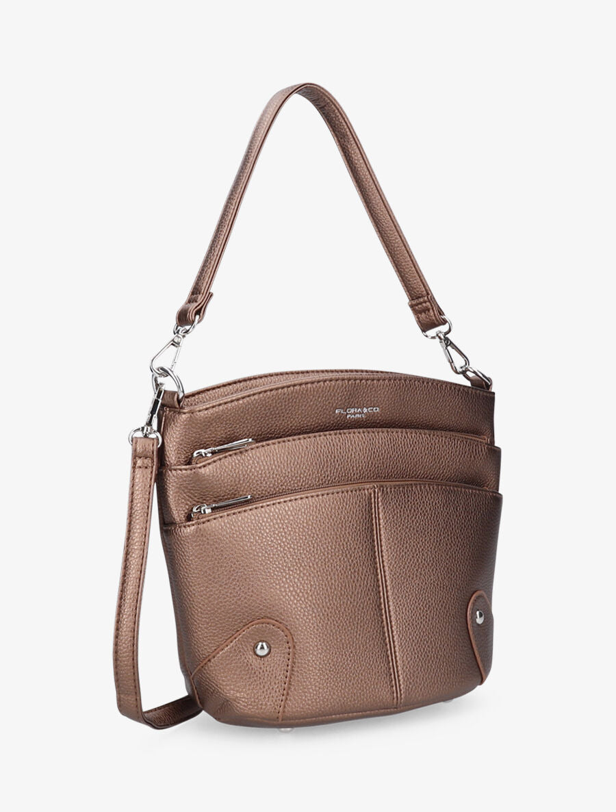 Sac bandoulière Aymie - Bronze - 3