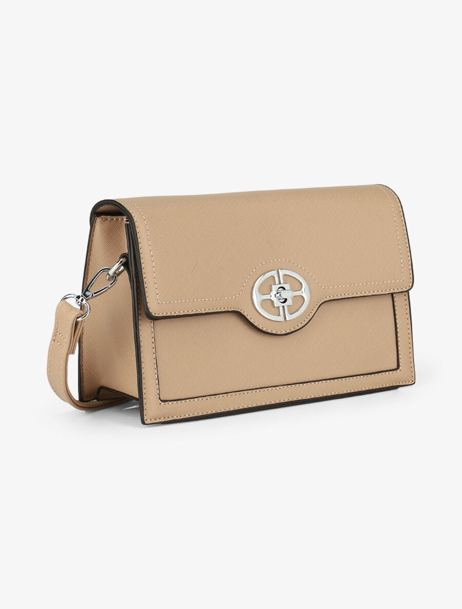 Sac bandoulière Bertha - Taupe - 3
