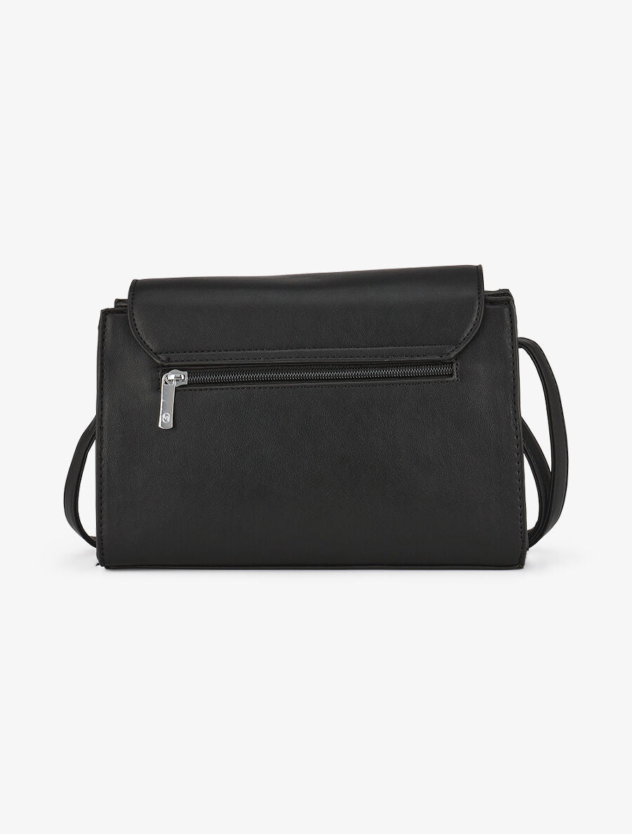 Sac besace Thibaula - Noir - 2