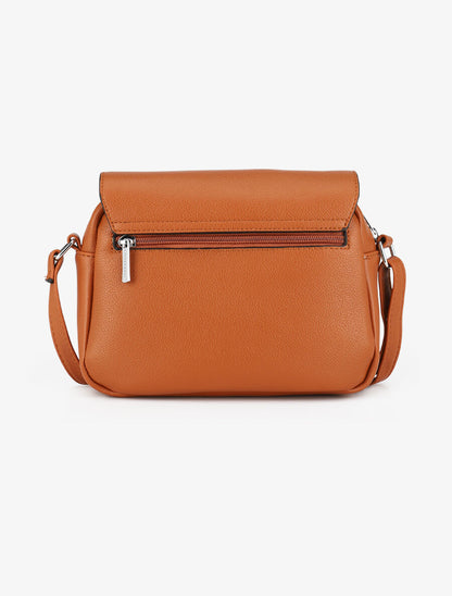 Sac besace Laura - Camel - 2