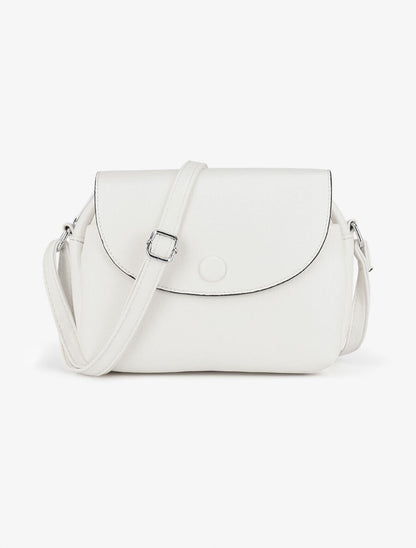 Sac besace Laura - Blanc - 1