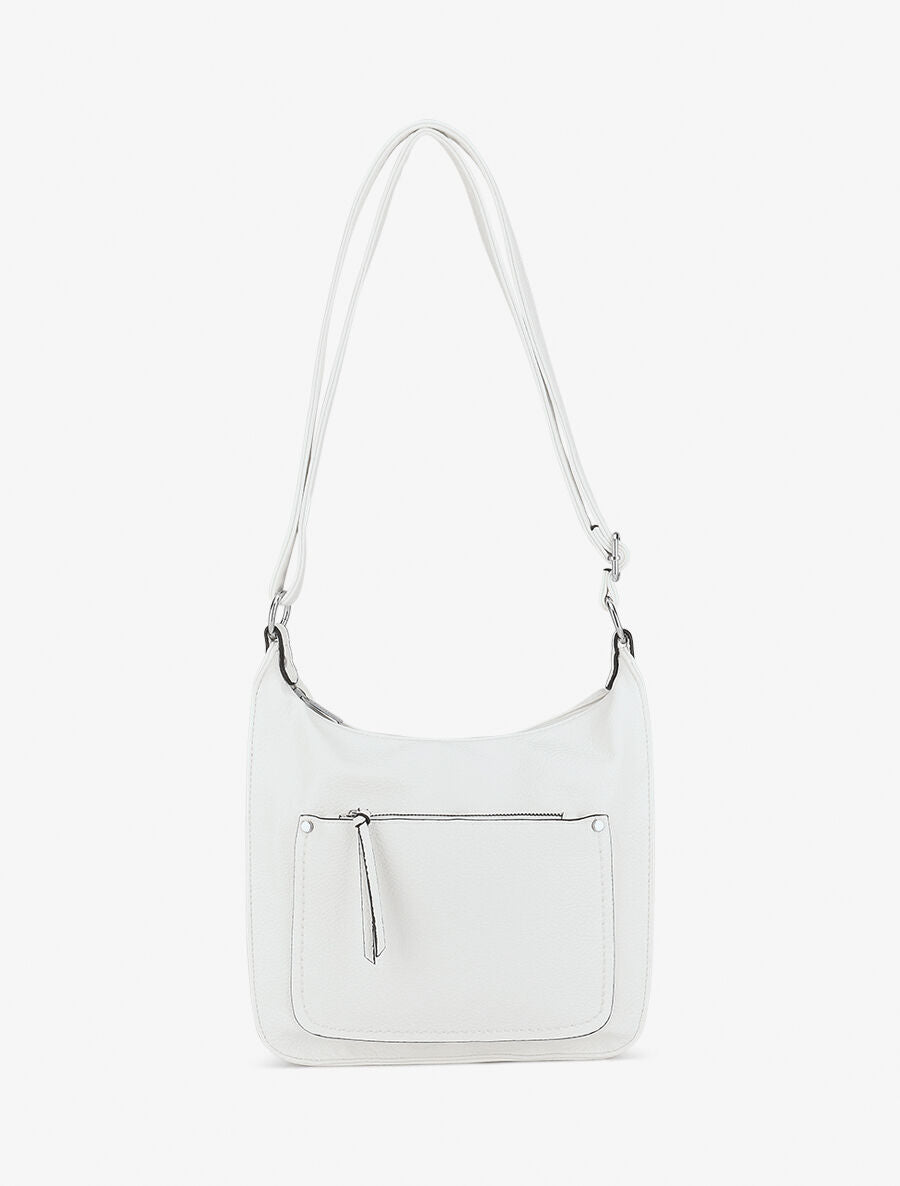 Sac bandoulière Danielle - Blanc - 1